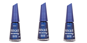 Esmalte Azul Risqué & Chilli Beans: Um Toque de Estilo e Brilho