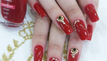 Unhas Decoradas Vermelhas: Modelos que Arrasam