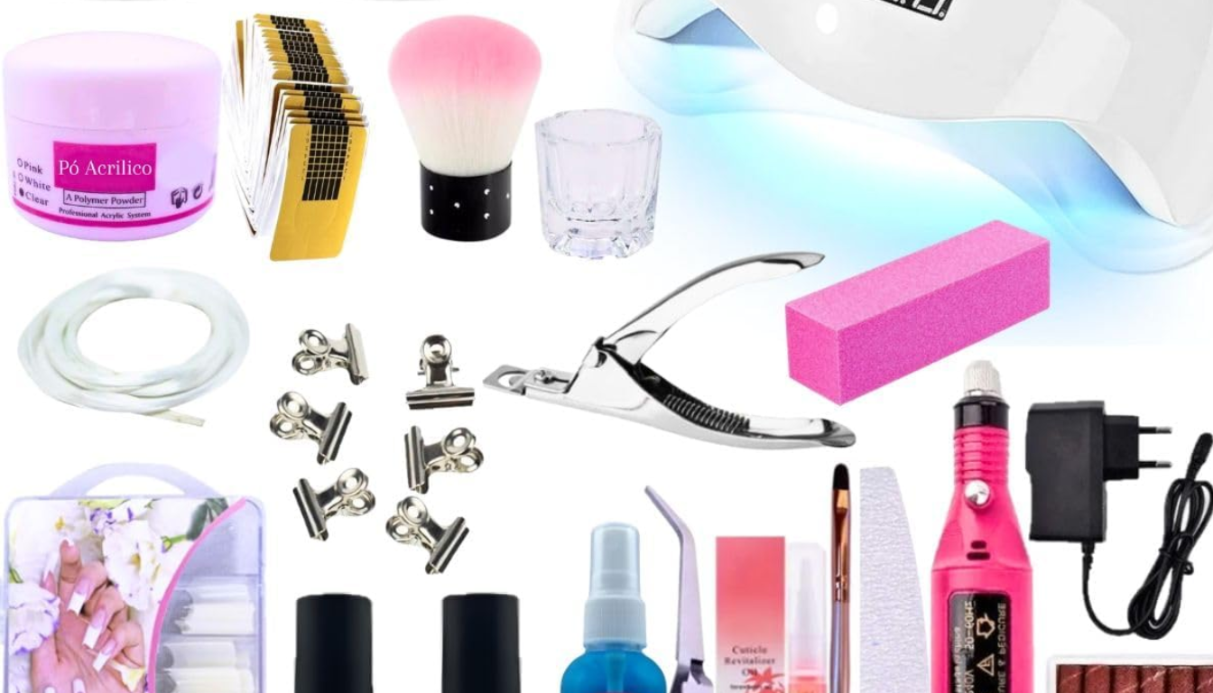 Kit Manicure Iniciantes Profissional Completo