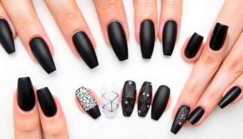 Como Criar Unhas Decoradas em Gel Preta: Guia Passo a Passo 