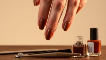 Meu Guia Passo a Passo para Unhas Marrom